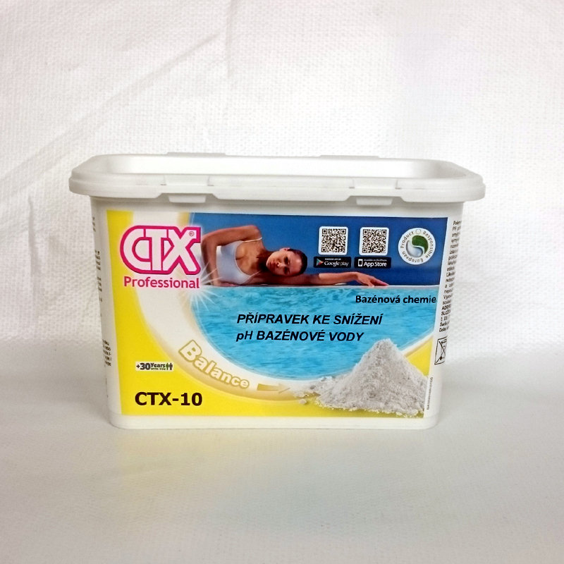 CTX-10 - pH MINUS granulát 1,5 kg