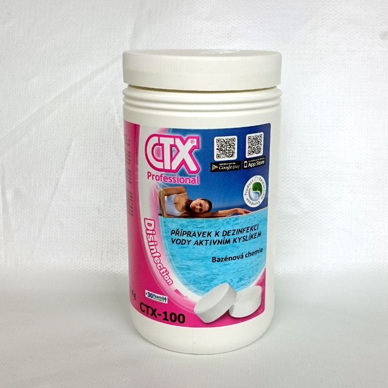 CTX-100 - aktivní kyslík - tablety 100g - 1kg